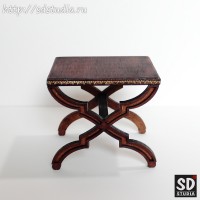 Мебель для куклы столик миниатюрный формата 1:6