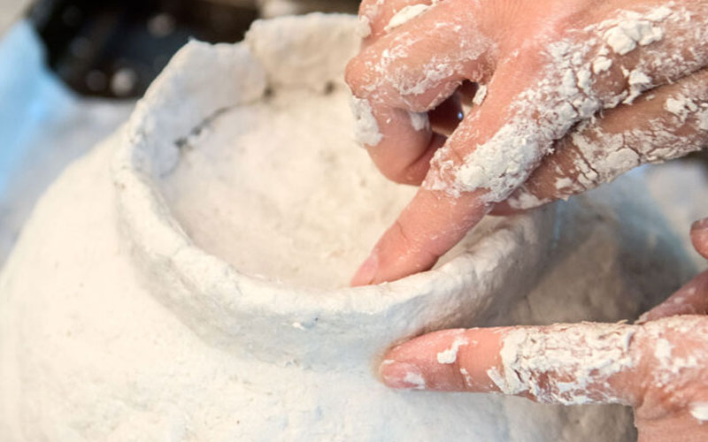 Соленое тесто для лепки – рецепты приготовления массы, способы покраски и правильной сушки