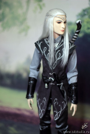 Эльфийский костюм лесного воина по мотивам властелина колец