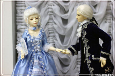 выставка шарнирных кукол в исторических костюмах Исторический миф 2012