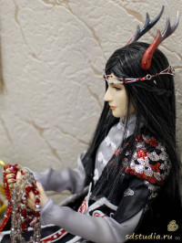 Китайский дракон - костюм для куклы