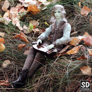 Костюм лесного фэйри миниатюрный кукольный