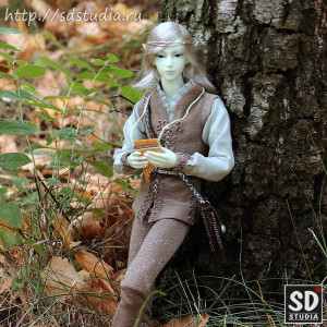 Костюм лесного фэйри миниатюрный кукольный