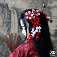 Кукла в кимоно